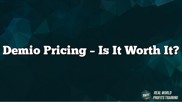 Demio Pricing – Is It Worth It?