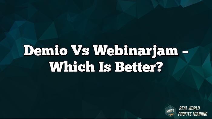 Demio vs Webinarjam – Which is Better?